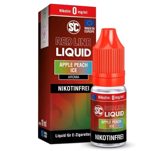 [SCRL0AP000] SC - Red Line - Apple Peach Ice ohne Nikotin