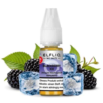[ELFBM020] ELFLIQ - Blackberry Ice - 10ml 20mg/ml Nikotinsalz Liquid